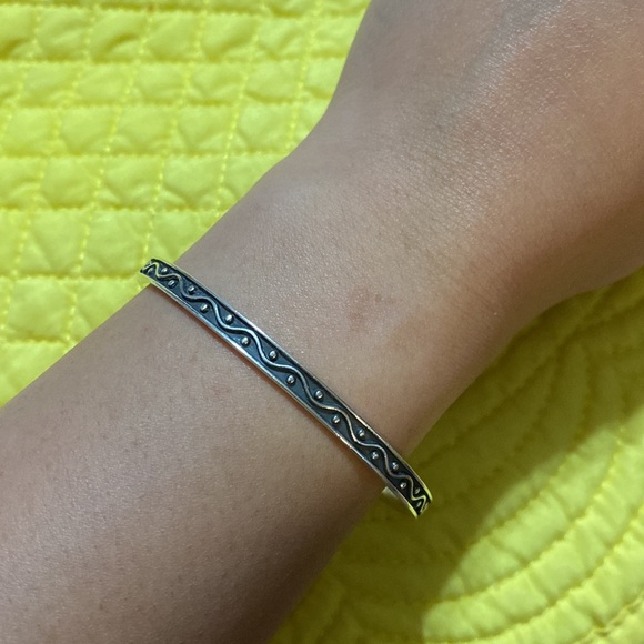 James Avery Retired Mayan Bangle Bracelet - Picture 5 of 5